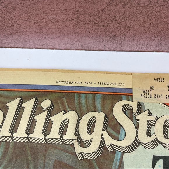 Vintage Rolling Stone Magazine The Who Muddy Waters October 5, 1978 - Picture 3 of 5